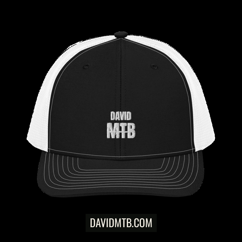 David MTB Trucker (Black/White)